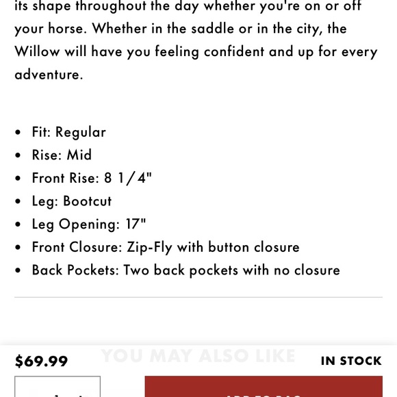 Wrangler Willow Ultimate Riding Jeans, Light Wash, Size 1x32 - Picture 10 of 15